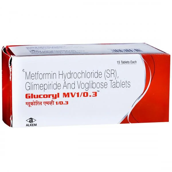 Glucoryl Mv 1 Mg Tab