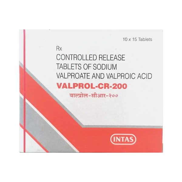 Valprol CR 200mg Tablet